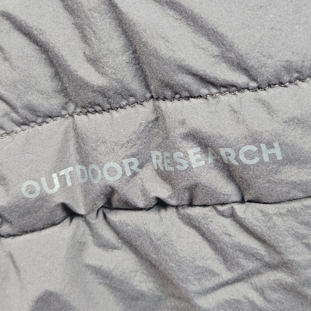 Outdoor Research Shadow Insulated Vest Womens Small Black Full Zip Puffer - Picture 5 of 13
